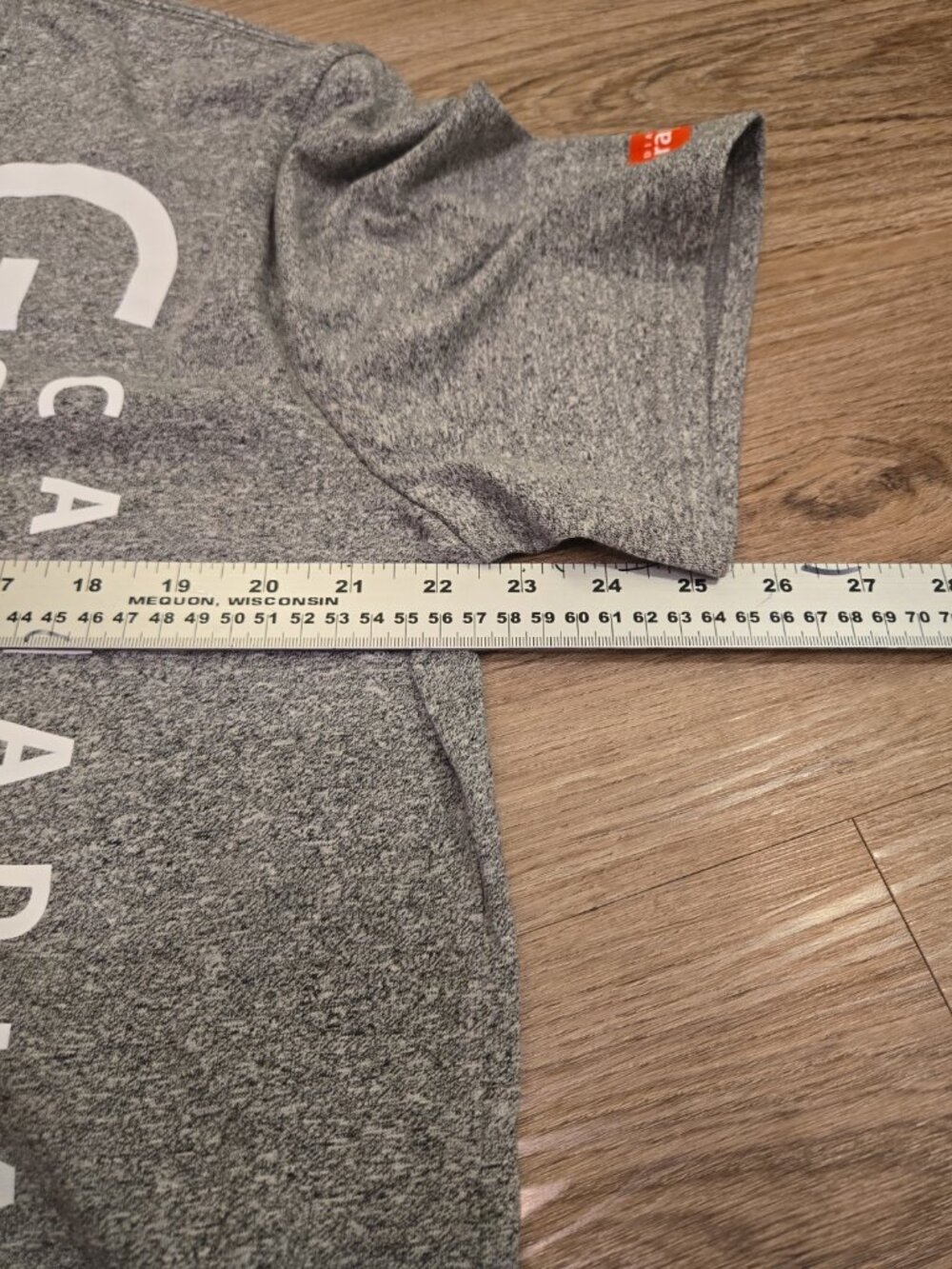 Canadiana Canadian Geographic T-Shirt Gray w/ Nautical Design Unisex - Picture 5 of 6